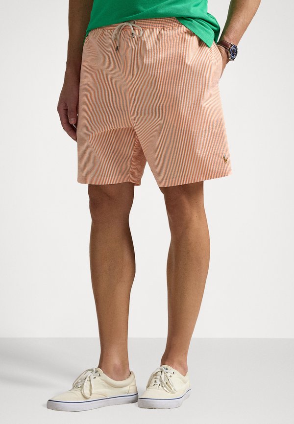 TRAVELER CLASSIC SWIM TRUNK - Badeshorts - classic peach seersucker