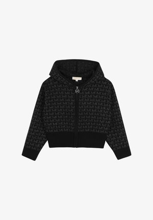 Michael Kors Kids, CARDIGAN EN TRICOT - Sweater met rits - black