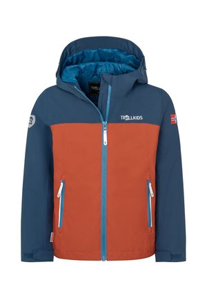 TROLLKIDS, 390 UNISEX - Windbreaker - red clay mystic blue