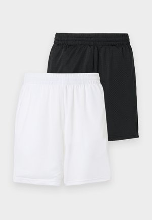 ONSDARREN 2 PACK - Shorts - jet black\white