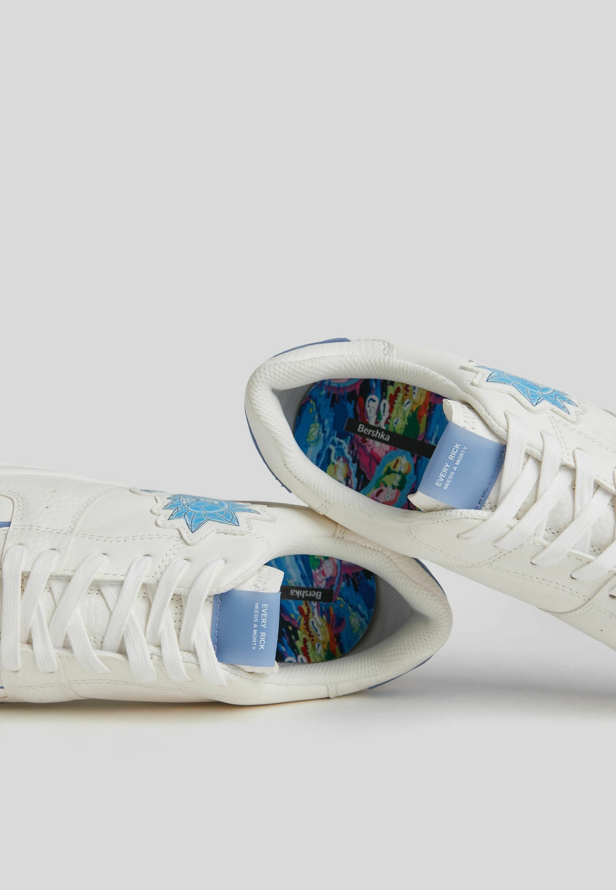 Bershka RICK \u0026 MORTY - Trainers - white - Zalando.de