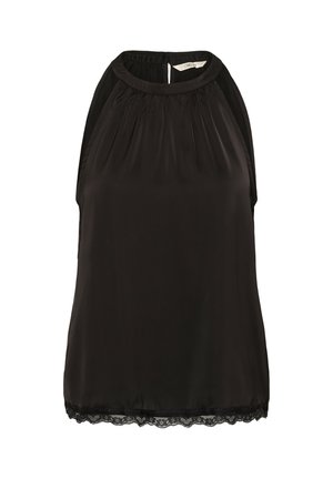 Cream, CRALMINA HALTER TOP - Pluus - pitch black