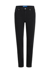 MOM - Karcsúsított farmerek - minimal washed black