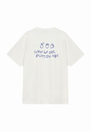 OH APRIL BF SUNNY DAYS - Print T-shirt - pearl