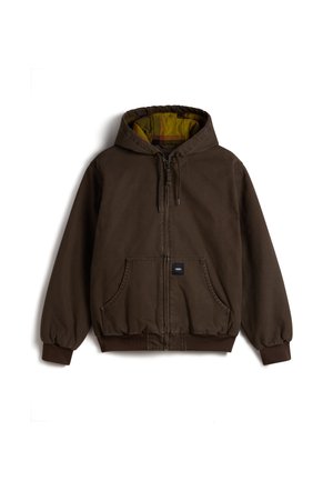 Sweatjakke - dark brown