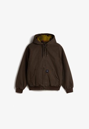 Vans Sweater met rits - dark brown