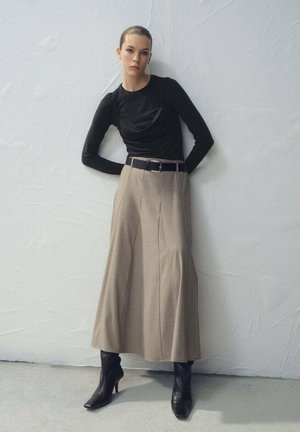 Top dugih rukava - dark grey