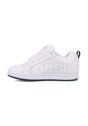 COURT GRAFFIK - Skate shoes - whtie/green