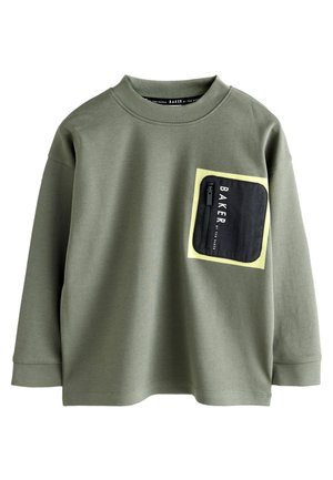 POCKET - T-shirt à manches longues - green