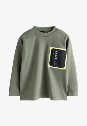 POCKET - T-shirt à manches longues - green