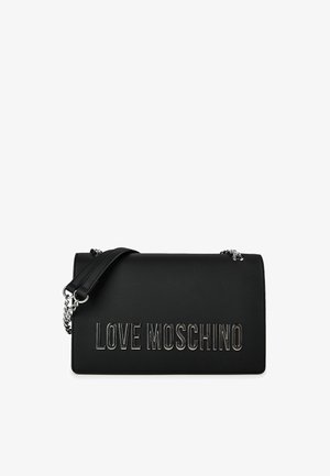 Love Moschino, SCHULTERTASCHE 26 CM - Schoudertas - nero-silber