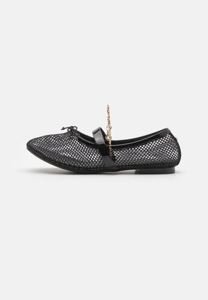 Maje Ankle strap ballet pumps - noir