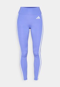 Leggings - semi blue/white