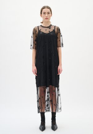 SEQUIN  - Maxi dress - black