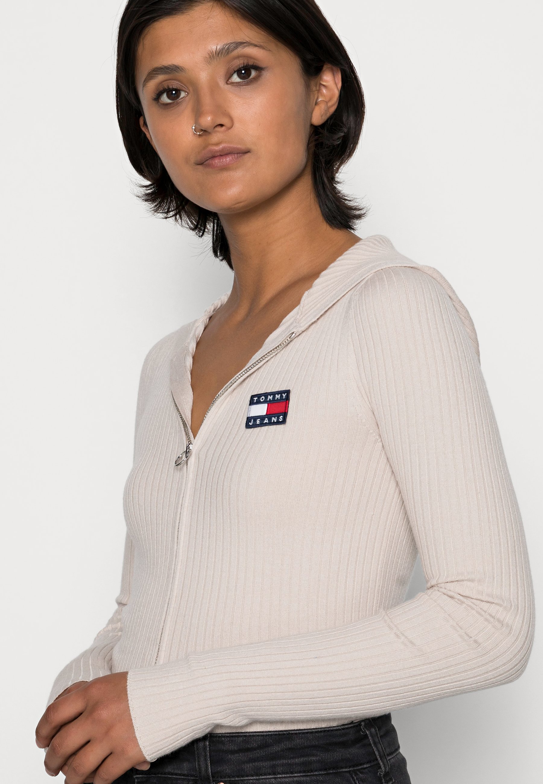 Tommy Jeans ZIP HOODIE BADGE CARDIGAN 