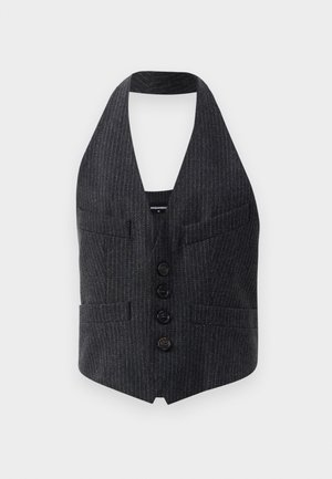 BIANCA PINSTRIPE - Mellény - charcoal