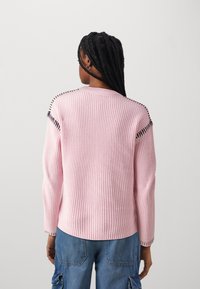 Pieces Strickpullover - light pink