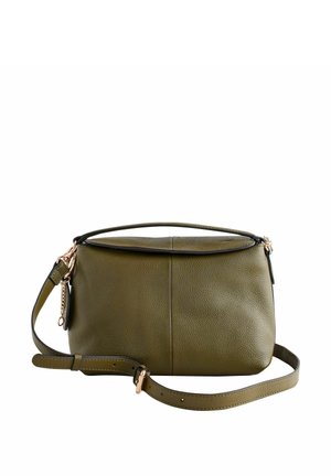 Keresztpántos táska - green