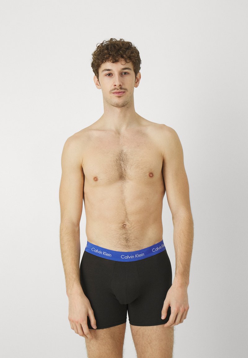 Calvin Klein Underwear BOXER BRIEF 5 PACK COTTON STRETCH - Uske bokserice - black