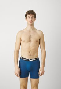 Nike Underwear ESSENTIAL 3 PACK - Boxer alsónadrág - sage/court blue/dark tamarind red