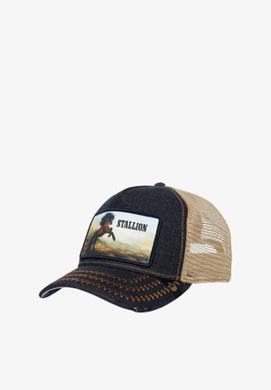 Goorin Bros STALLION HORSE - Gorra - dark blue denim beige