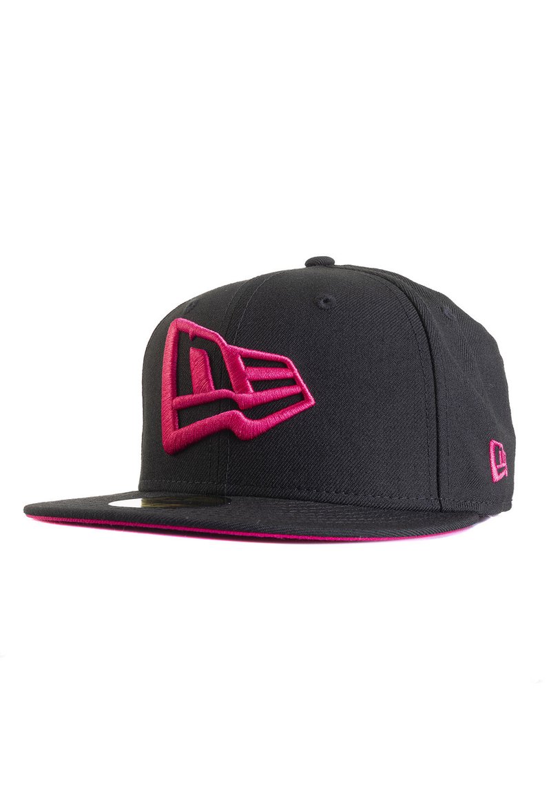 New Era 59FIFTY NE FLAG - Gorra - schwarz