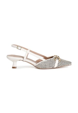 Decolleté - mottled beige