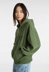 Vans LADYWALL RETRO  - Sweatjacke - dark olive