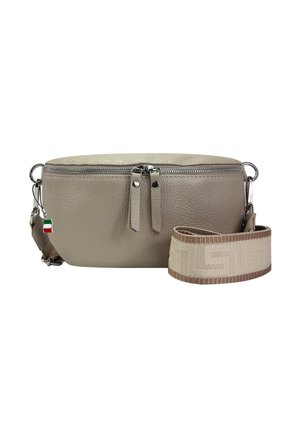 Cross body bag - taupe beige mehrfarbig