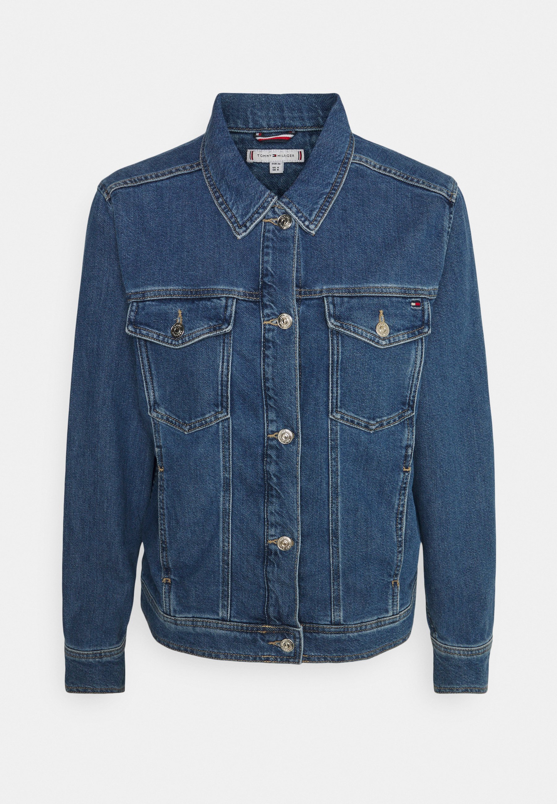 Tommy Hilfiger STRAIGHT JACKET - Giacca di jeans - aura/blu denim -  Zalando.it
