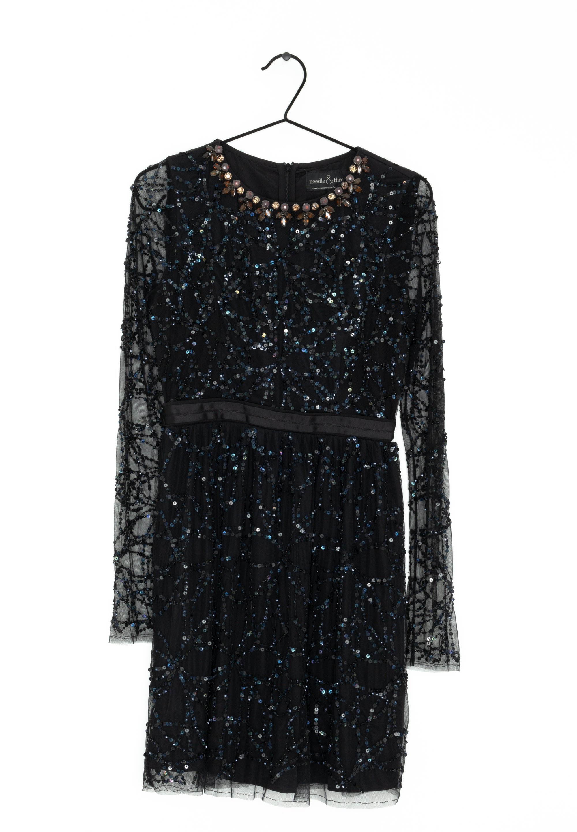 Needle & Thread Day dress - black - (Pre-owned) - Zalando