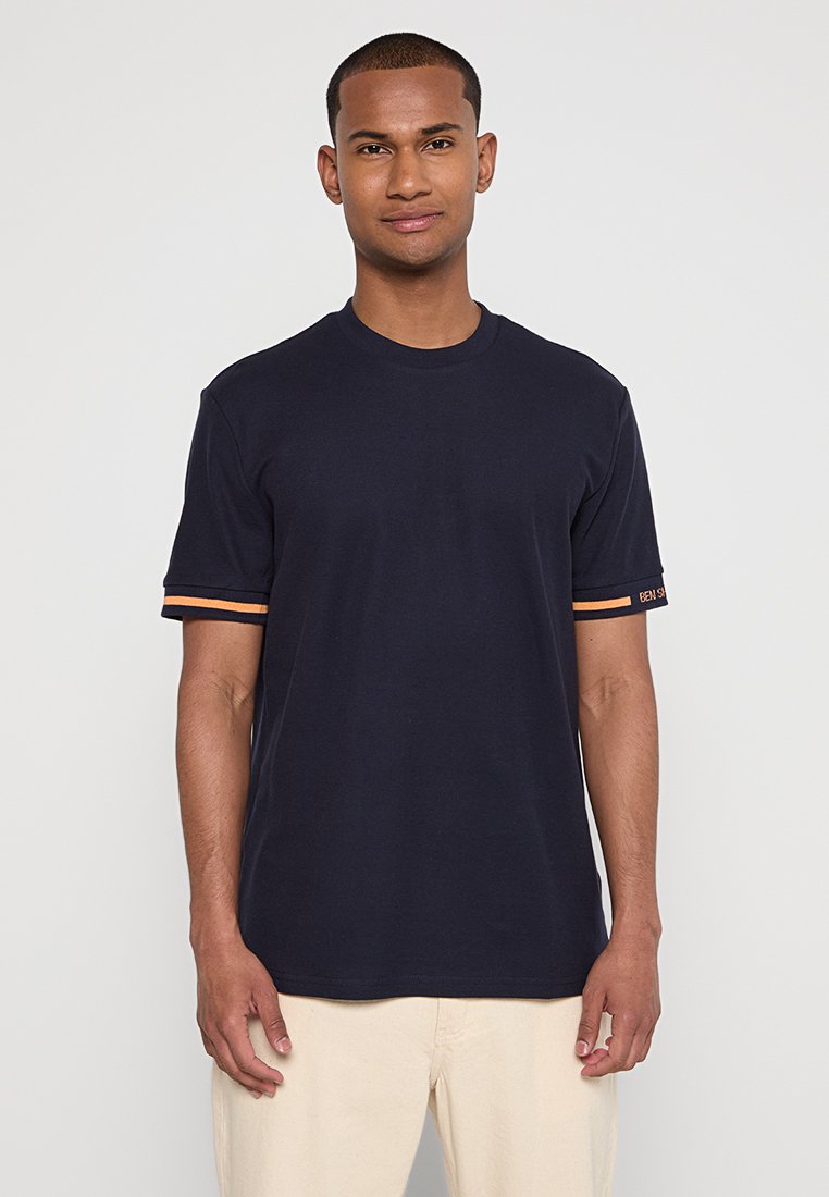 Ben Sherman T-shirt basic donkerblauw