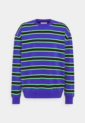 OVIE STRIPED - Sweater - bright blue