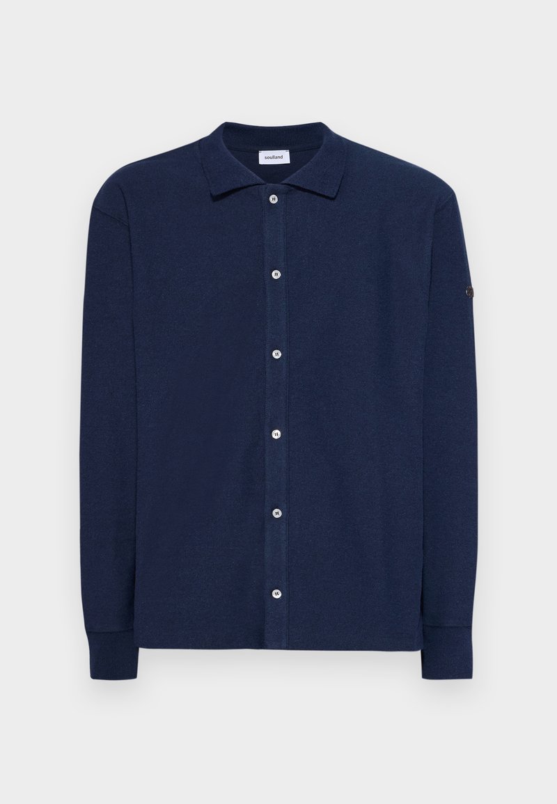 Soulland Overhemd donkerblauw Soulland Overhemd donkerblauw