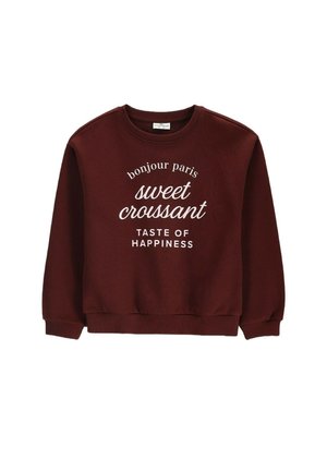 Coccodrillo, SWEATSHIRT - Sweatshirt - dark red