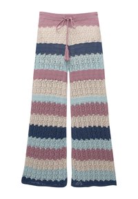 STRIPED  - Tygbyxor - blue