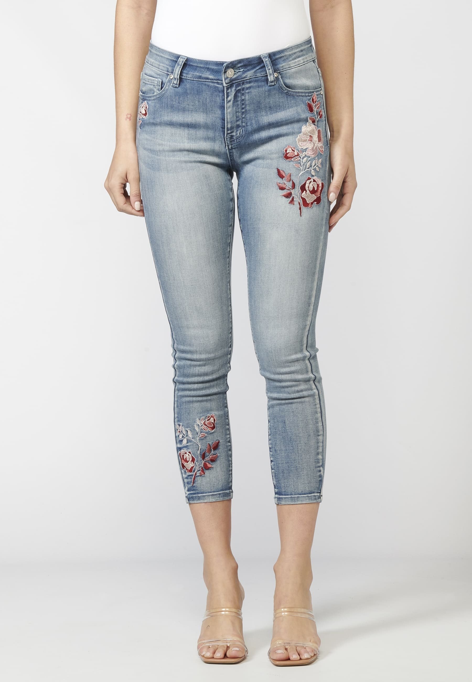 Denim Mujer | Pantalones Vaqueros Tobilleros De Tiro Alto Indigo | Re/Done  • BMI Trust