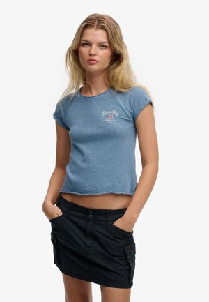 T-shirts print - tidal blue