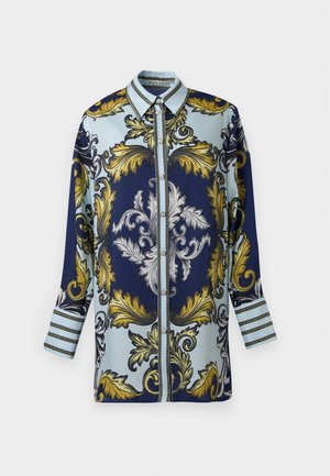 Alice + Olivia, LANE SLIT CUFF BUTTON - Chemisier - dark blue