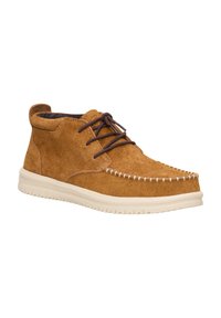 HEYDUDE WALLY NXT MID - STIEFELETTE - Stivaletti stringati - spice brown