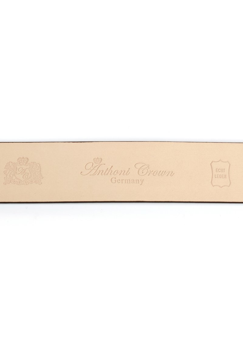 Herren Gürtel klassisch | Anthoni Crown Gürtel schwarz - DQ92843 Herren Gürtel klassisch | Anthoni Crown Gürtel schwarz - DQ92843