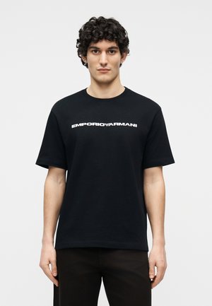 Μπλουζάκι με στάμπα - navy