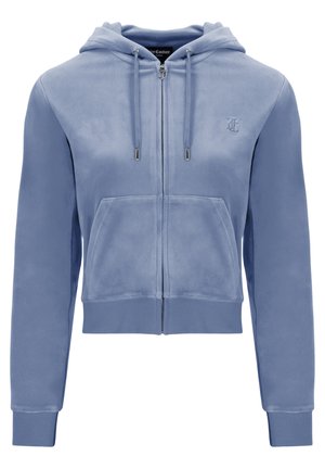 ROBERTSON - Felpa con zip - robia blue