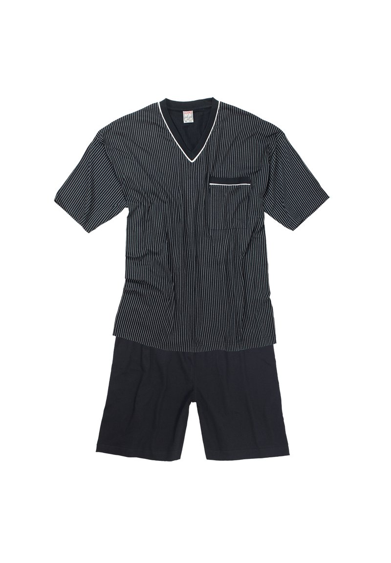 Herren Pyjamas | Adamo SERIE GUSTAV VON BIS ÜBERGRÖSSE Nachtwäsche Set dunkelblau - TK43891 Herren Pyjamas | Adamo SERIE GUSTAV VON BIS ÜBERGRÖSSE Nachtwäsche Set dunkelblau - TK43891
