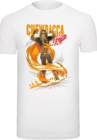 STAR WARS CHEWBACCA WOOKIEE GIGANTIC - Tricou cu imprimeu - white