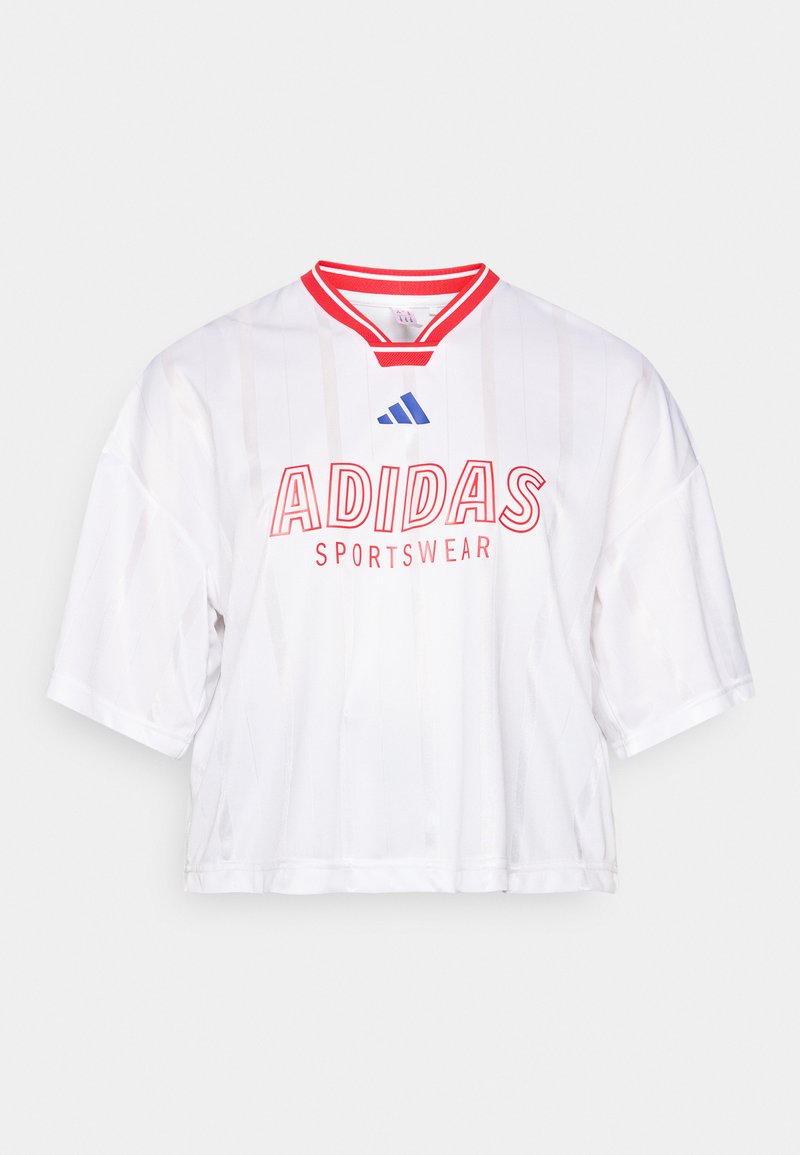 adidas Sportswear T-shirt print wit adidas Sportswear T-shirt print wit