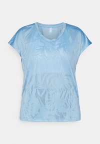 ONPAYA LOOSE BAT TRAIN TEE - T-shirts med print - blissful blue