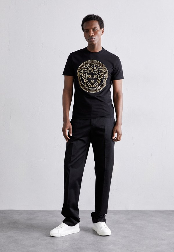 COMPACT MEDUSA MICRO STUD EMBROIDERY - Print T-shirt4