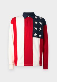 Tommy Hilfiger AMERICANA FLAG RUGBY UNISEX - Sudadera - desert sky