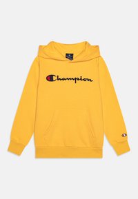 Champion - ICONS HOODED - Džemperis su gobtuvu - yellow Miniatiūros vaizdas 1